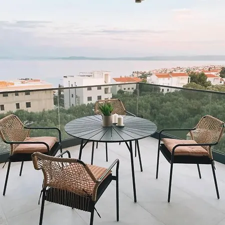 Stunning Seaview With Pool And Rooftop Near Split Apartment Trogir